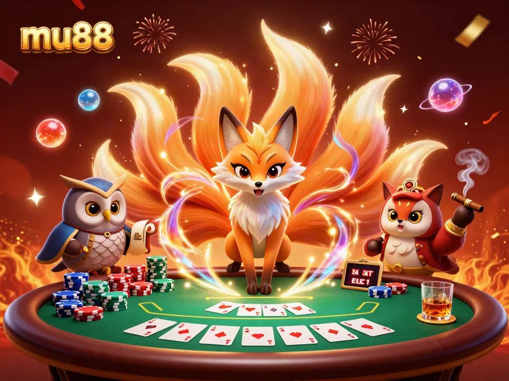 Win big with mu88 at an ultra-detailed 3D casino scene filled with vibrant gameplay.