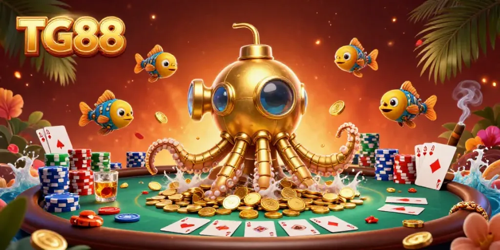 Experience the thrilling world of TG88 online casino, featuring dynamic gaming elements.
